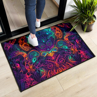 EMERGENCE DOOR MAT | ACIDMATH AI