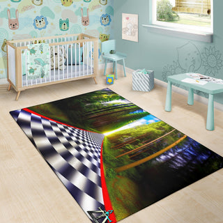 ITS A LONG TRIPPY ROAD RUG | ACIDMATH AI