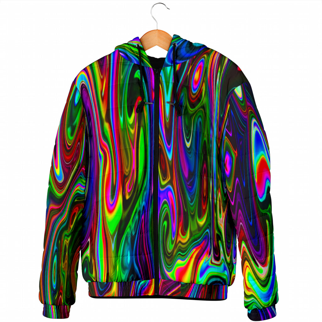 ACID DROP WINTER HOODED JACKET | PSYCHEDELIC POUR HOUSE