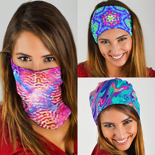 GROOVE NATION BANDANAS 3 PACK | ARTDESIGNWORKS