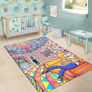 YOURE COMING WITH US Rug | ALGA Artworks