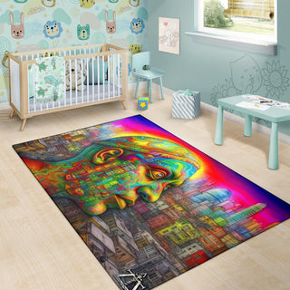 CITY ON MY MIND RUG | ACIDMATH AI