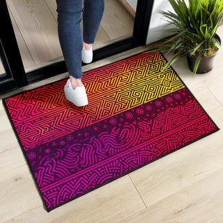 A GRID DOOR MAT | ACIDMATH AI