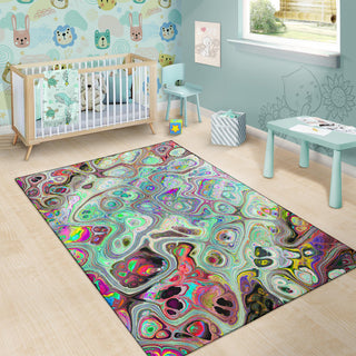 GREEN LIQUID RUG | HUBERT SOLCZYNSKI