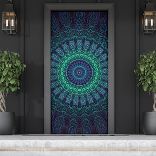 GREEN MANDALA DOOR SOCK | CAMERON GRAY