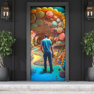 TAKE A LOOK DOOR SOCK | ACIDMATH AI