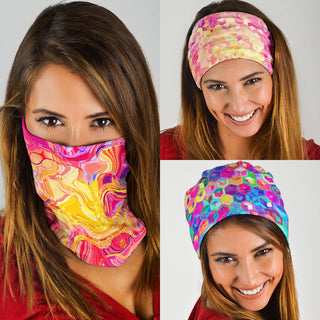 FLORISHING BANDANAS 3 PACK | ARTDESIGNWORKS