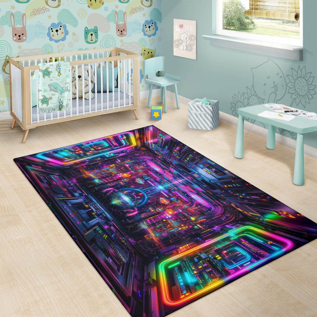 PSY ROOM RUG | ACIDMATH AI