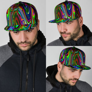 ACID DROP SNAPBACK HAT | PSYCHEDELIC POUR HOUSE