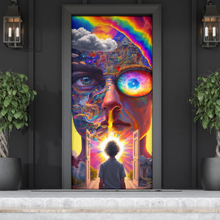 ENLIGHTENED DOOR SOCK | ACIDMATH AI