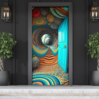 OPEN DOOR POLICY DOOR SOCK | ACIDMATH AI