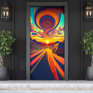 OPEN ROAD DOOR SOCK | ACIDMATH AI