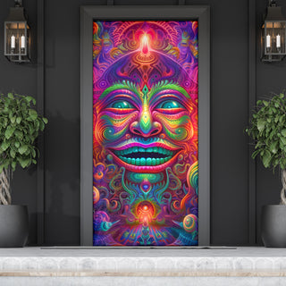 SMILEY DOOR SOCK | ACIDMATH AI