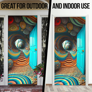 OPEN DOOR POLICY DOOR SOCK | ACIDMATH AI