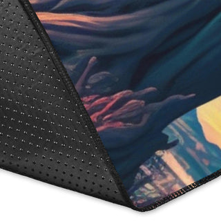 BLACK HOLE SUN RUG | ACIDMATH AI