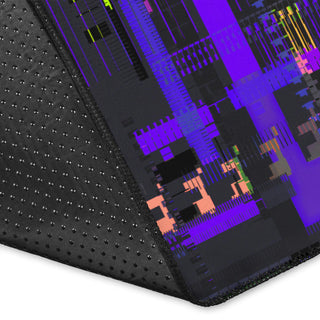 PURPLE GLITCH RUG | HUBERT SOLCZYNSKI