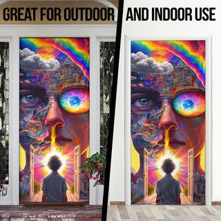 ENLIGHTENED DOOR SOCK | ACIDMATH AI