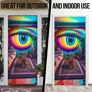 LIVING ROOM GUEST DOOR SOCK | ACIDMATH AI