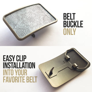 FLOWER BLOOM BELT BUCKLE | LACHLAN WARDLAW