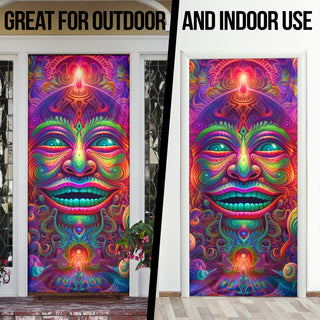 SMILEY DOOR SOCK | ACIDMATH AI