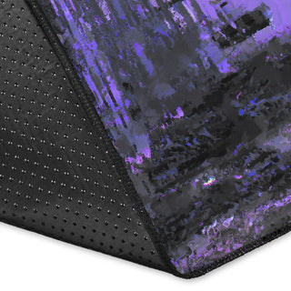 PURPLE SNOW RUG | HUBERT S