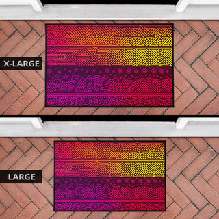 A GRID DOOR MAT | ACIDMATH AI