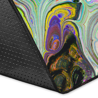 GREEN LIQUID RUG | HUBERT SOLCZYNSKI