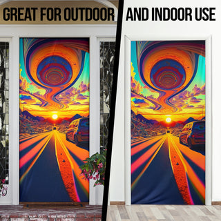 OPEN ROAD DOOR SOCK | ACIDMATH AI