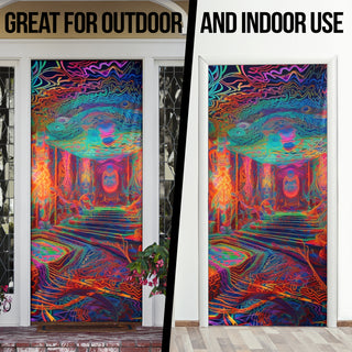 SACRED SPACE DOOR SOCK | ACIDMATH AI