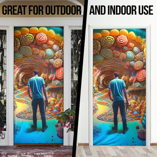 TAKE A LOOK DOOR SOCK | ACIDMATH AI