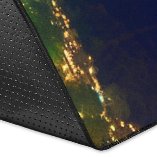 AURORA BOREALIS RUG | ACIDMATH AI