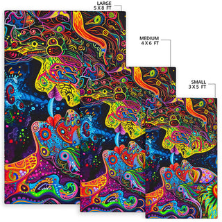 SPIRIT KISS RUG | ACIDMATH AI