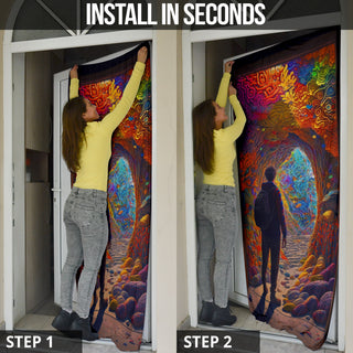 AUTUMN DOOR SOCK | ACIDMATH AI