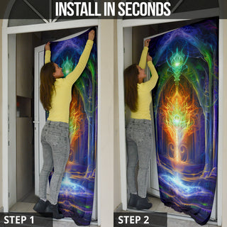 THE PALACE IN THE SKY DOOR SOCK | ACIDMATH AI