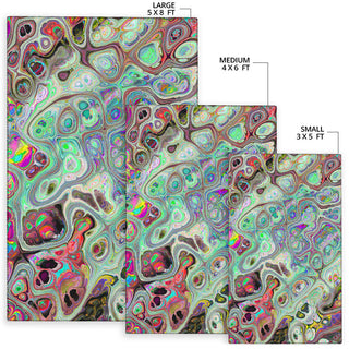 GREEN LIQUID RUG | HUBERT SOLCZYNSKI