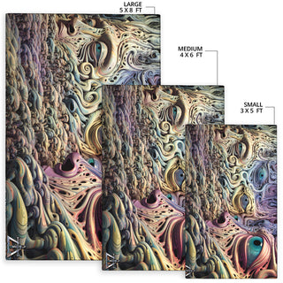 EYES IN THE UNDERWORLD RUG | ACIDMTAH AI