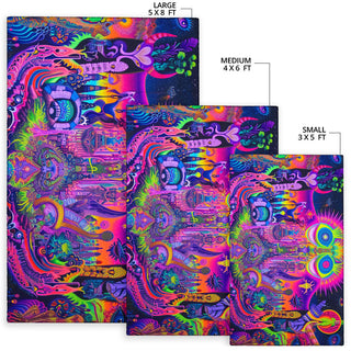 SPIRITUAL SKY RUG | ACIDMATH AI