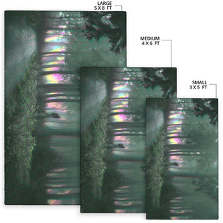 MIDNIGHT FOREST RUG | HUBERT S