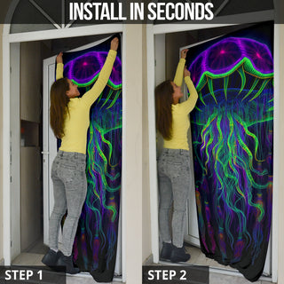 JELLYFISHBRELLA DOOR SOCK | ACIDMATH AI