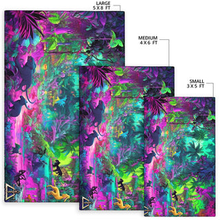 ANIMAL KINGDOM RUG | ACIDMATH AI