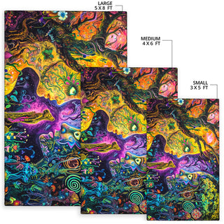 NATURE KISS RUG | ACIDMATH AI