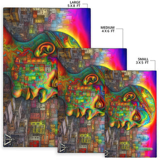 CITY ON MY MIND RUG | ACIDMATH AI