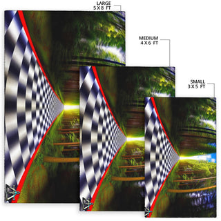 ITS A LONG TRIPPY ROAD RUG | ACIDMATH AI