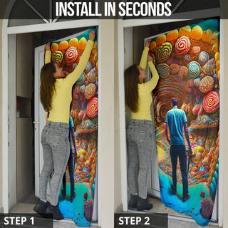 TAKE A LOOK DOOR SOCK | ACIDMATH AI