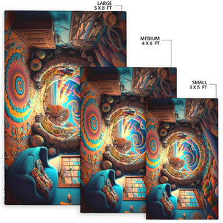 HOME SWEET HOME RUG | ACIDMATH AI