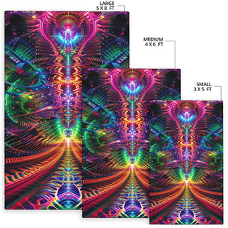 LINES CROSSING RUG | ACIDMATH AI