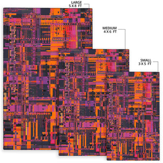 ORGANCE GLITCH RUG | HUBERT SOLCZYNSKI