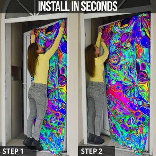 PSYBLOOM DOOR SOCK | PSYCHEDELIC POUR HOUSE