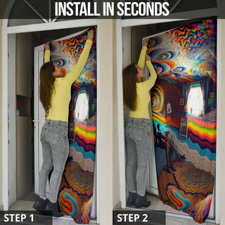 READING WORMHOLE DOOR SOCK | ACIDMATH AI