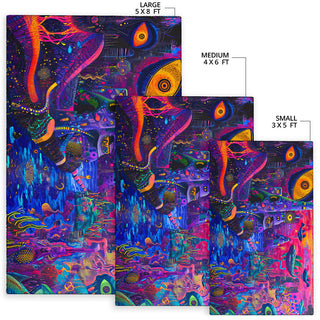 ASTRAL LAND RUG | ACIDMATH AI